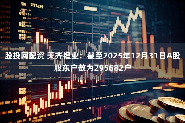 股投网配资 天齐锂业：截至2025年12月31日A股股东户数为295682户
